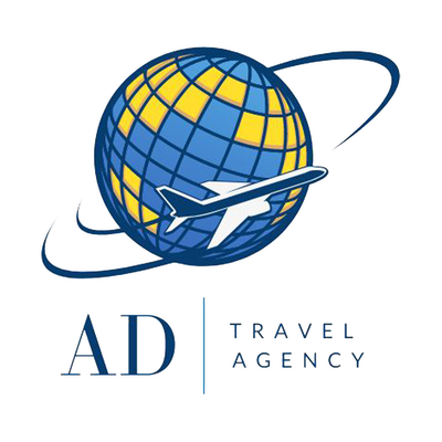 AD Travel Agency Logo